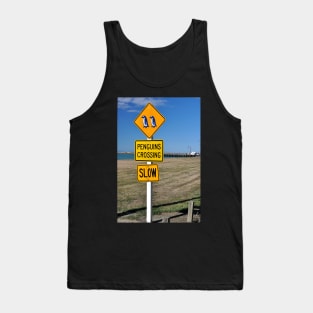 Panneau de signalisation ile du Sud, Nouvelle-Zélande Tank Top